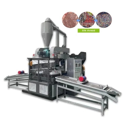 380V machine de recyclage de câbles de déchets de grande capacité granulateur de fil de cuivre à bon prix