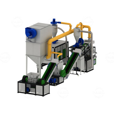 Machine de recyclage de sacs d'emballage alimentaire en plastique et en aluminium pour le recyclage de l'énergie